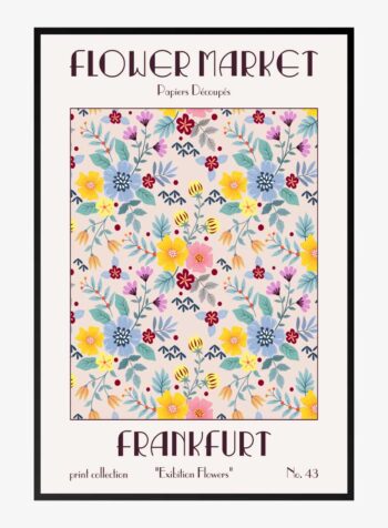 Frankfurt Flora Tapestry No. 43 Print