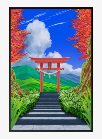 Whispers of Shinto Serenity Print