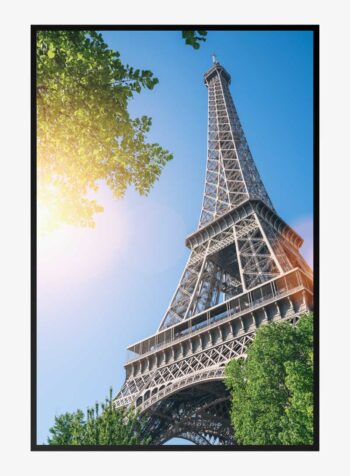 Sunlit Parisian Skies Print