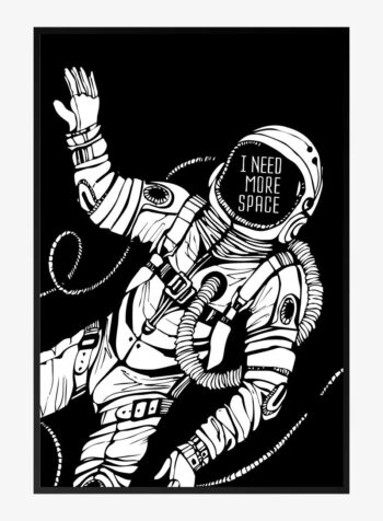 Cosmic Cravings for Solitude Print