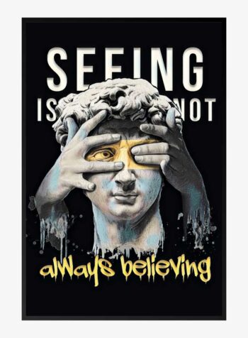 ภาพพิมพ์ "สายตาแห่งการตรัสรู้ที่ถูกปกคลุมด้วยผ้าคลุม"