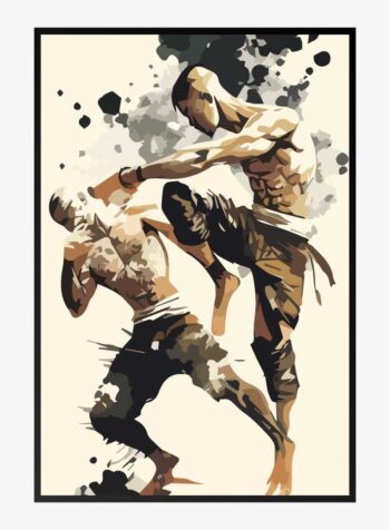 The Dance of Combat Print