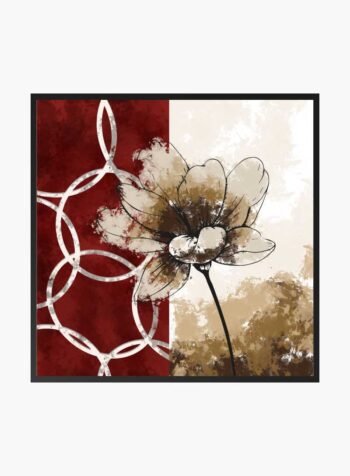 Elegance of Autumn Petals Print