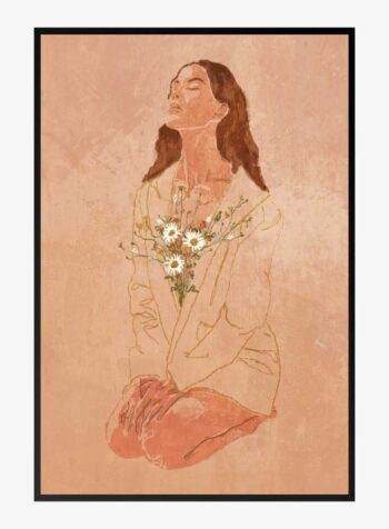 ลายพิมพ์ Serene Bloom Embrace