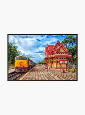 Hua Hin Station Essence Print