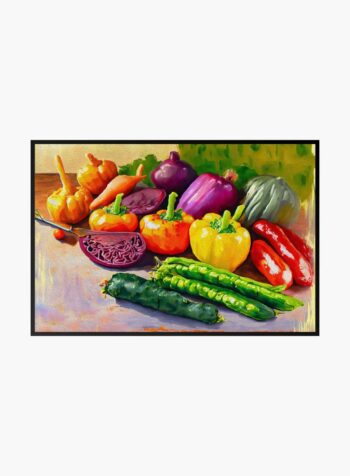 Vibrant Vegetables Print