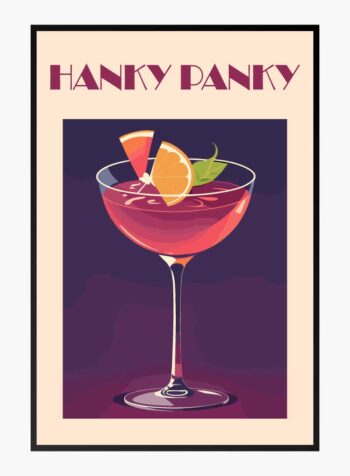 Hanky Panky Cocktail Print