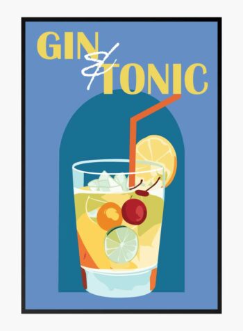 Classic Gin & Tonic Twist Print