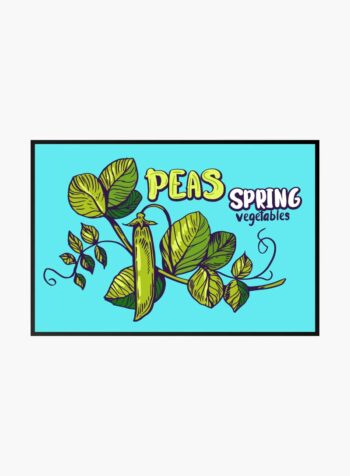 Verdant Pea Pod Panache Print