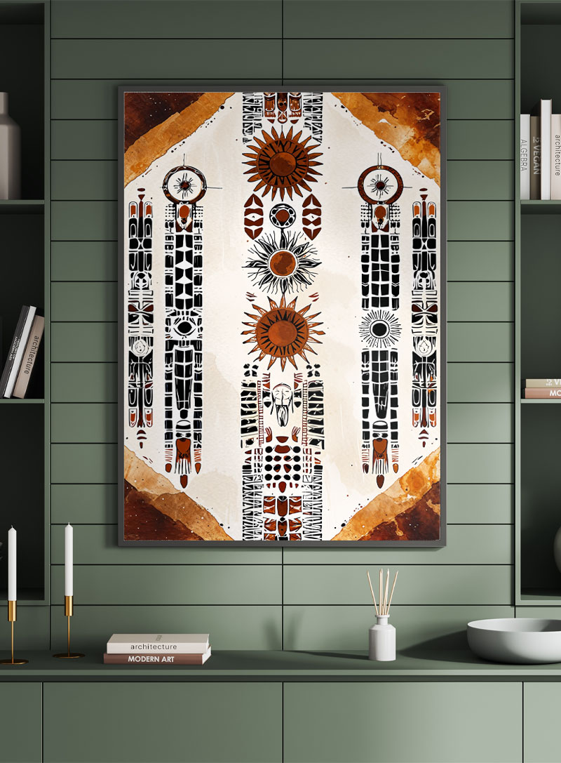 Tribal Suns and Celestial Echoes - Image 2